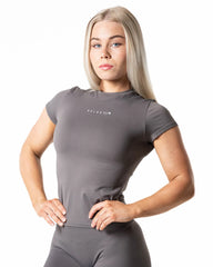 Aura Seamless T-shirt - Earth Grey