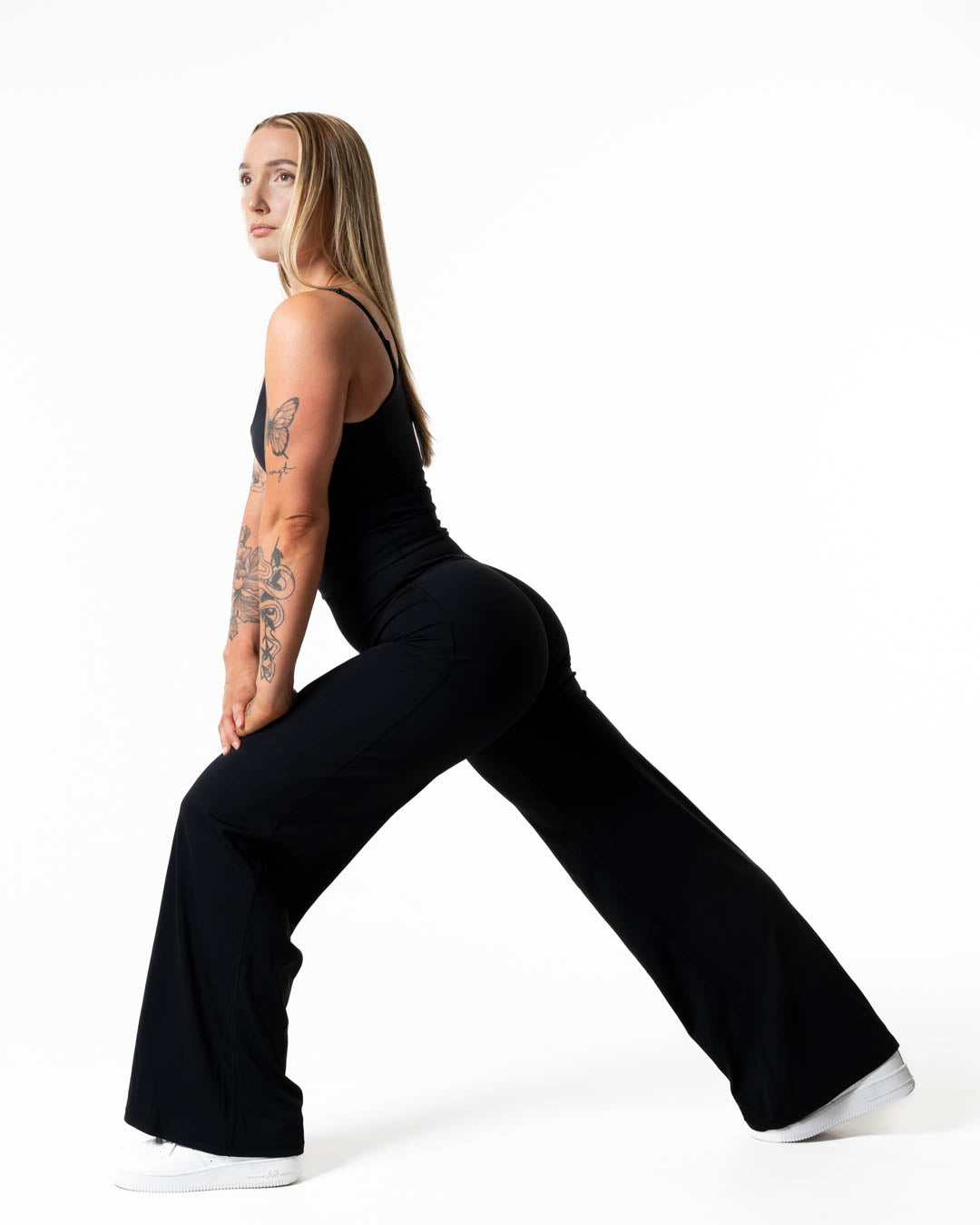 Clean Tights Straight Leg - Svart