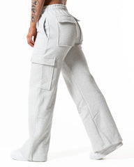 Hybrid Cargo Joggers - Ljusgrå