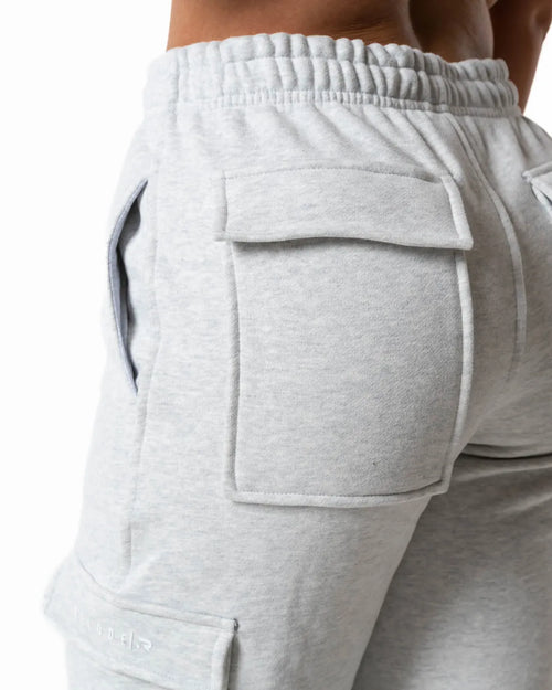 Hybrid Cargo Joggers - Light Grey
