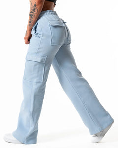 Hybrid Cargo Joggers - Ljusblå