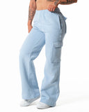Hybrid Cargo Joggers - Ljusblå