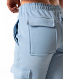 Hybrid Cargo Joggers - Ljusblå