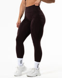 Prime Scrunch Tights - Deep Burgundy
