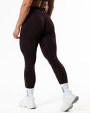 Prime Scrunch Tights - Deep Burgundy