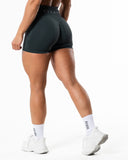 Prime Scrunch Shorts 4,5" - Deep Green
