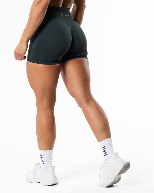 Prime Scrunch Shorts 4.5" - Deep Green