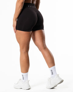 Prime Scrunch Shorts 4.5" - Deep Brown