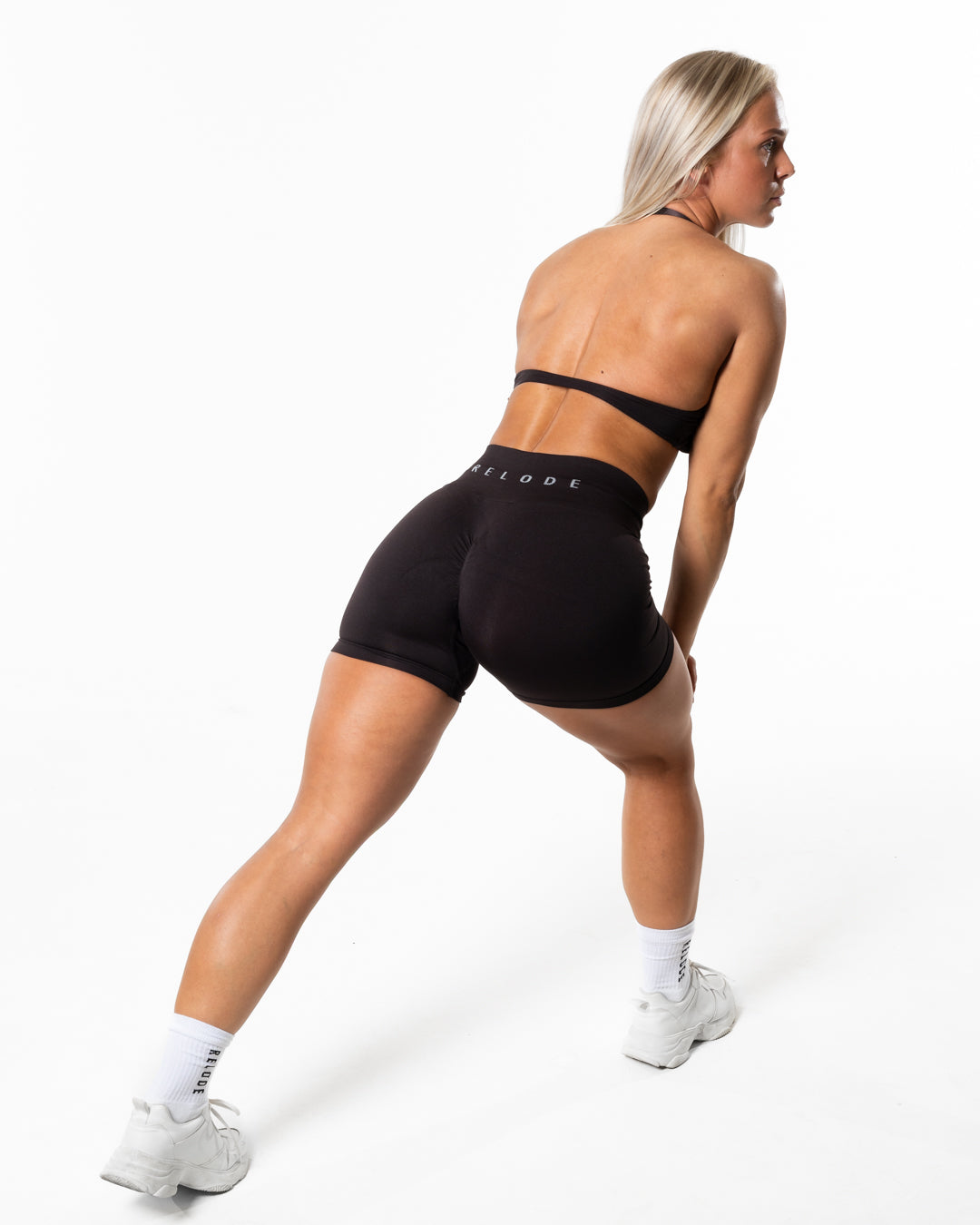 Prime Scrunch Shorts 4.5" - Deep Brown