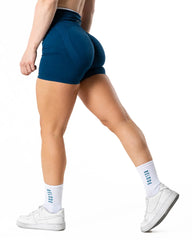 Hybrid Contrast Shorts - Blue