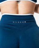 Hybrid Contrast Shorts - Blue