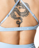 Aura Seamless Sports Bra - Light Blue