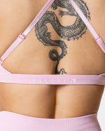 Aura Seamless Sports Bra - Light Pink