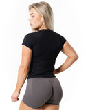 Aura Peach T-shirt - Black