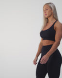 Prime Scrunch Top - Svart